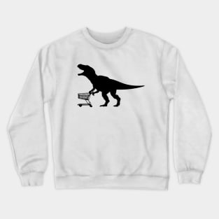 T-rex with trolley Crewneck Sweatshirt